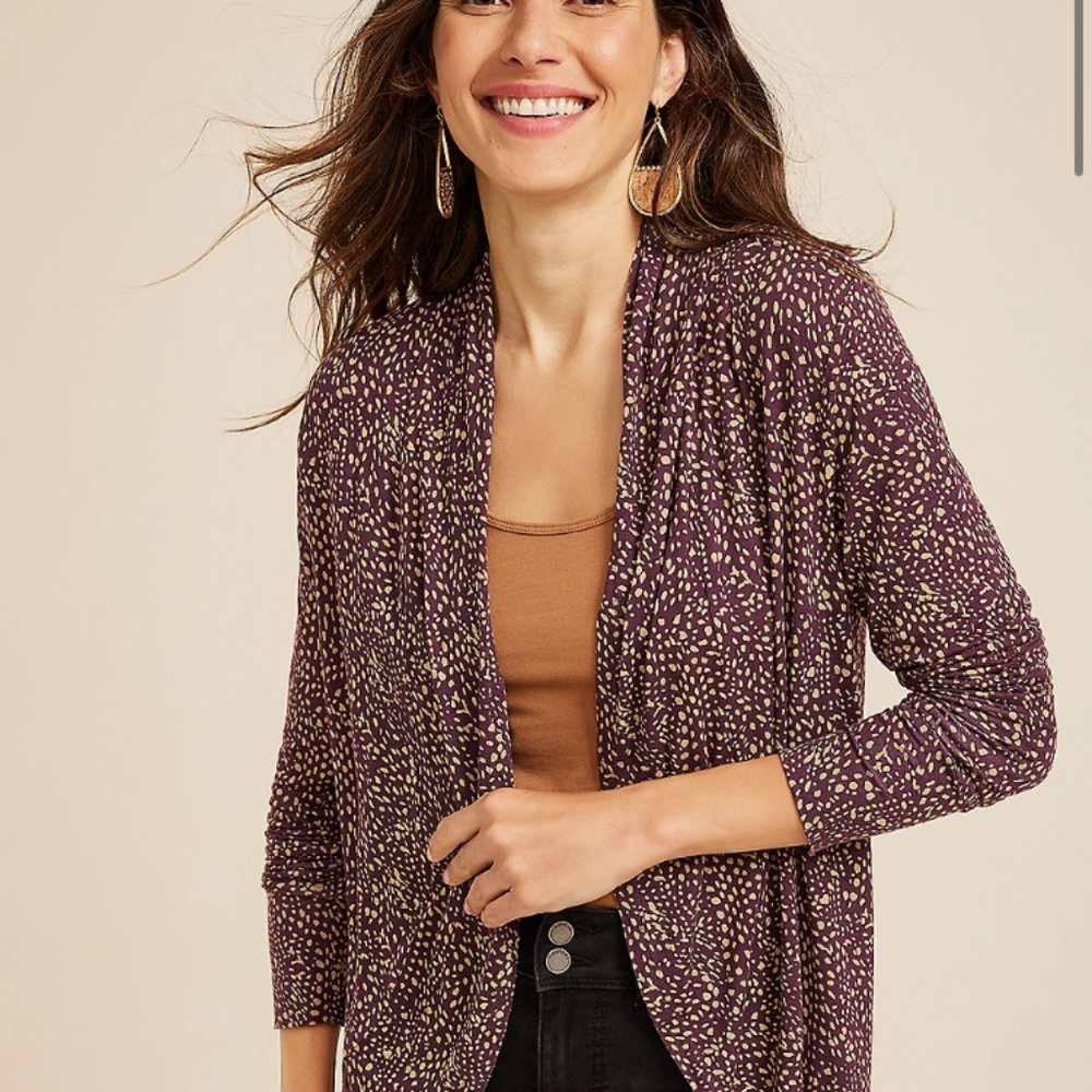 Maurices Cressa Printed Cardigan